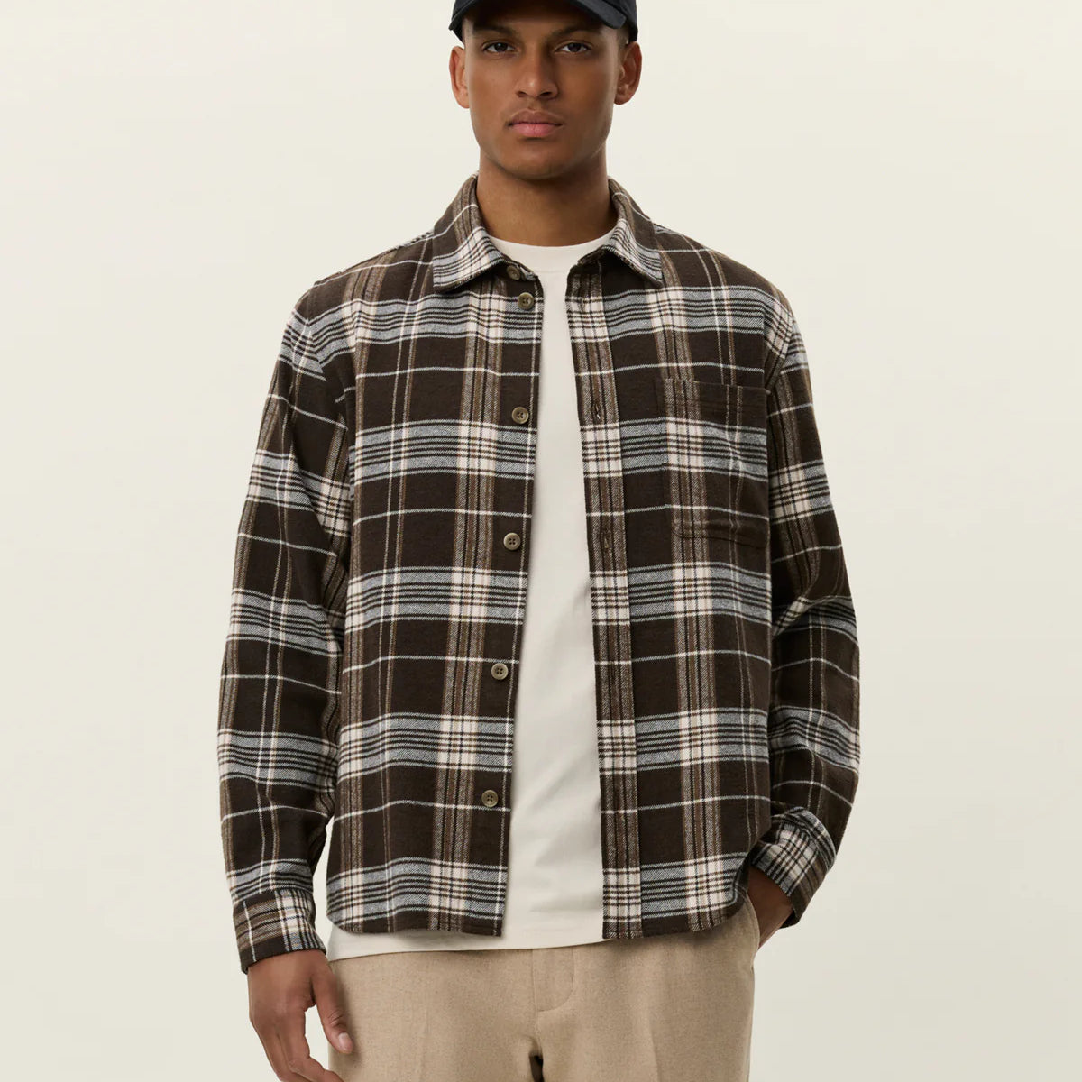 Les Deux Lennon Check Overshirt