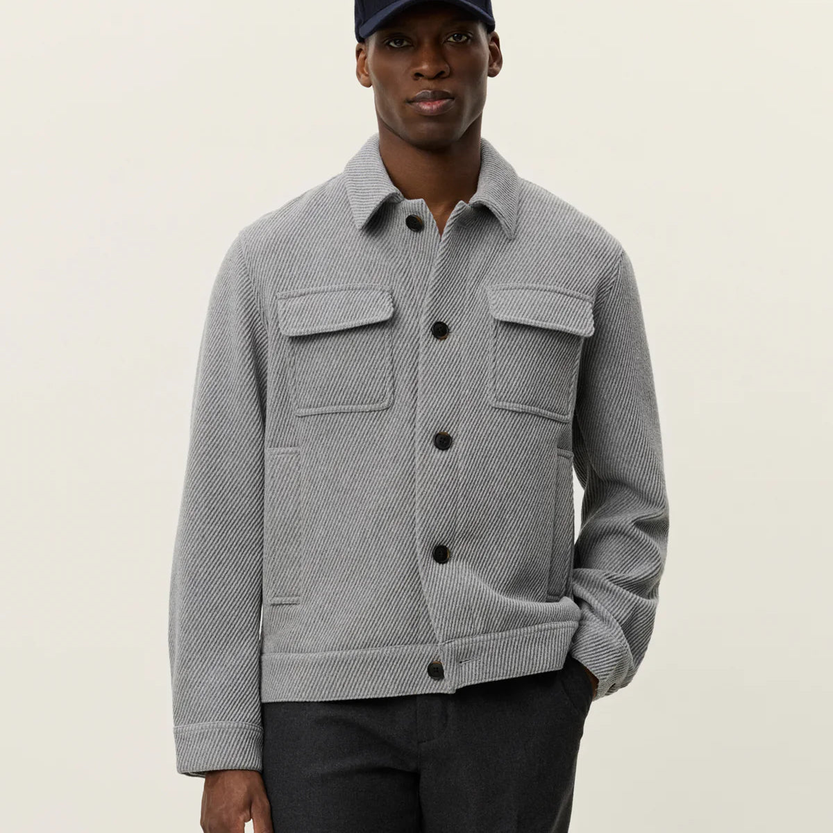 Les Deux Nash Twill Wool Jacket