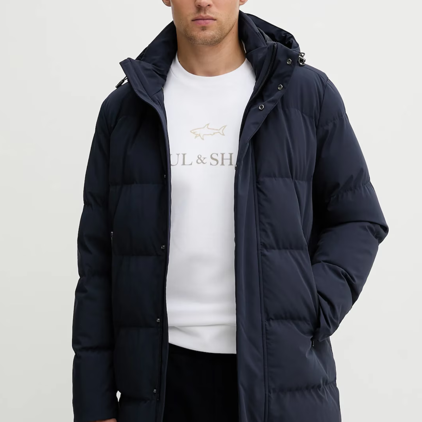 Typhoon Re-4X4 STRETCH Re-Goose Down parka with Shark fin