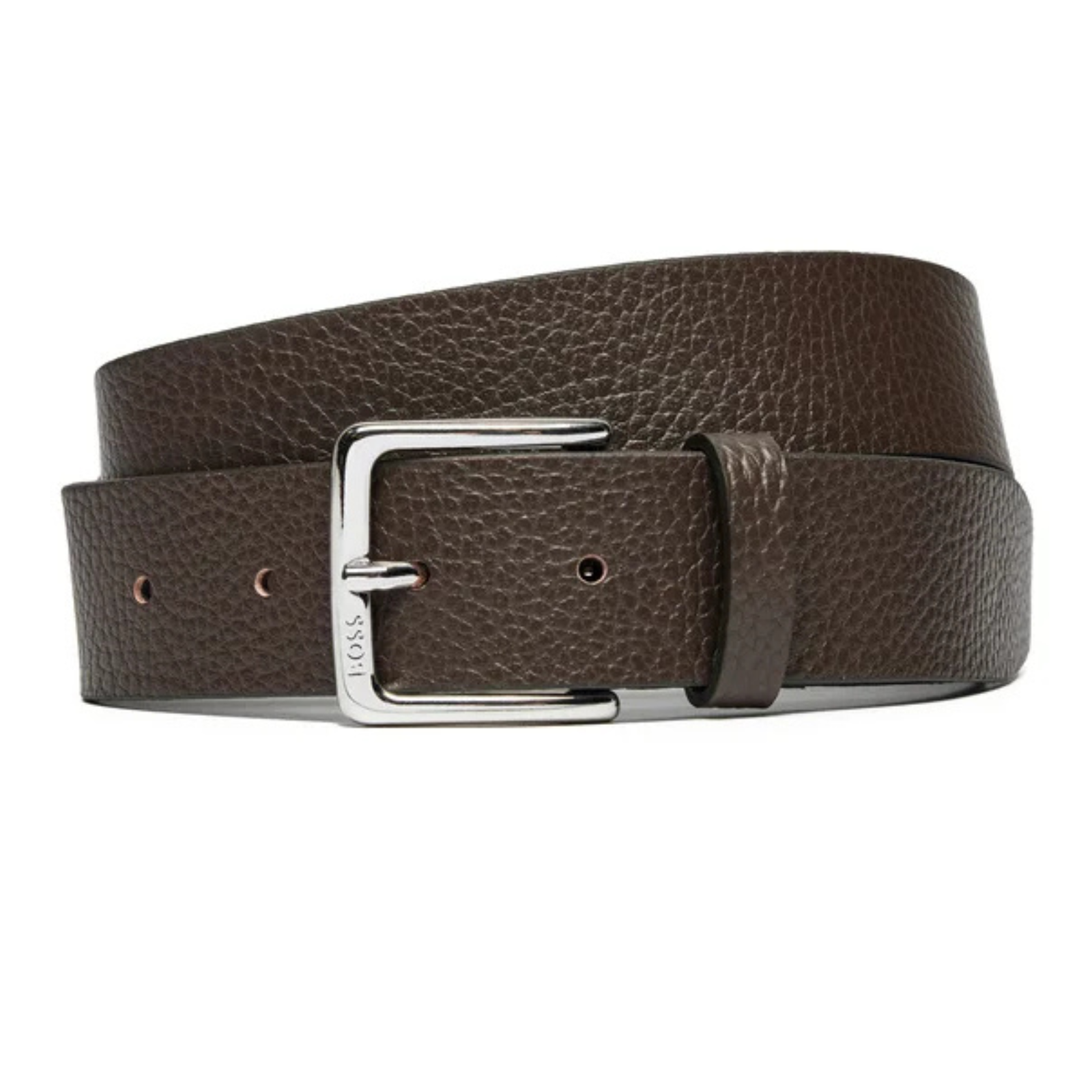 BOSS Tumbled-Leather Belt
