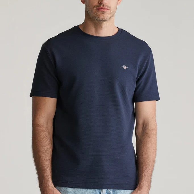 Gant Texture SS T-Shirt