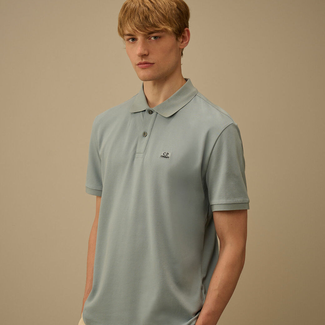 C.P. Company Stretch Piqué Short Sleeve Polo