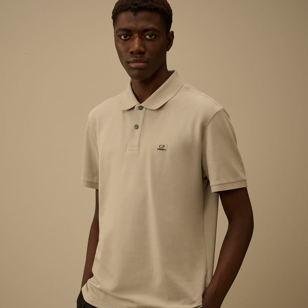 C.P. Company Stretch Piqué Short Sleeve Polo