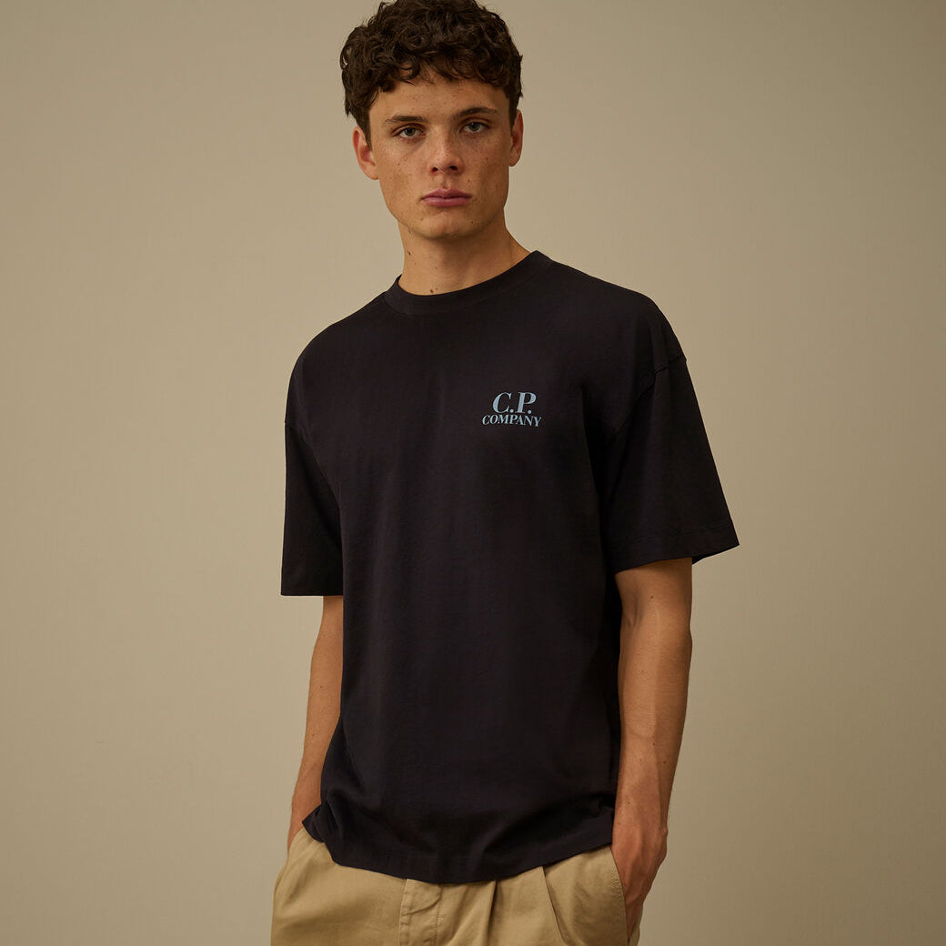 C.P. Company Jersey Short Sleeve Logo T-Shirt