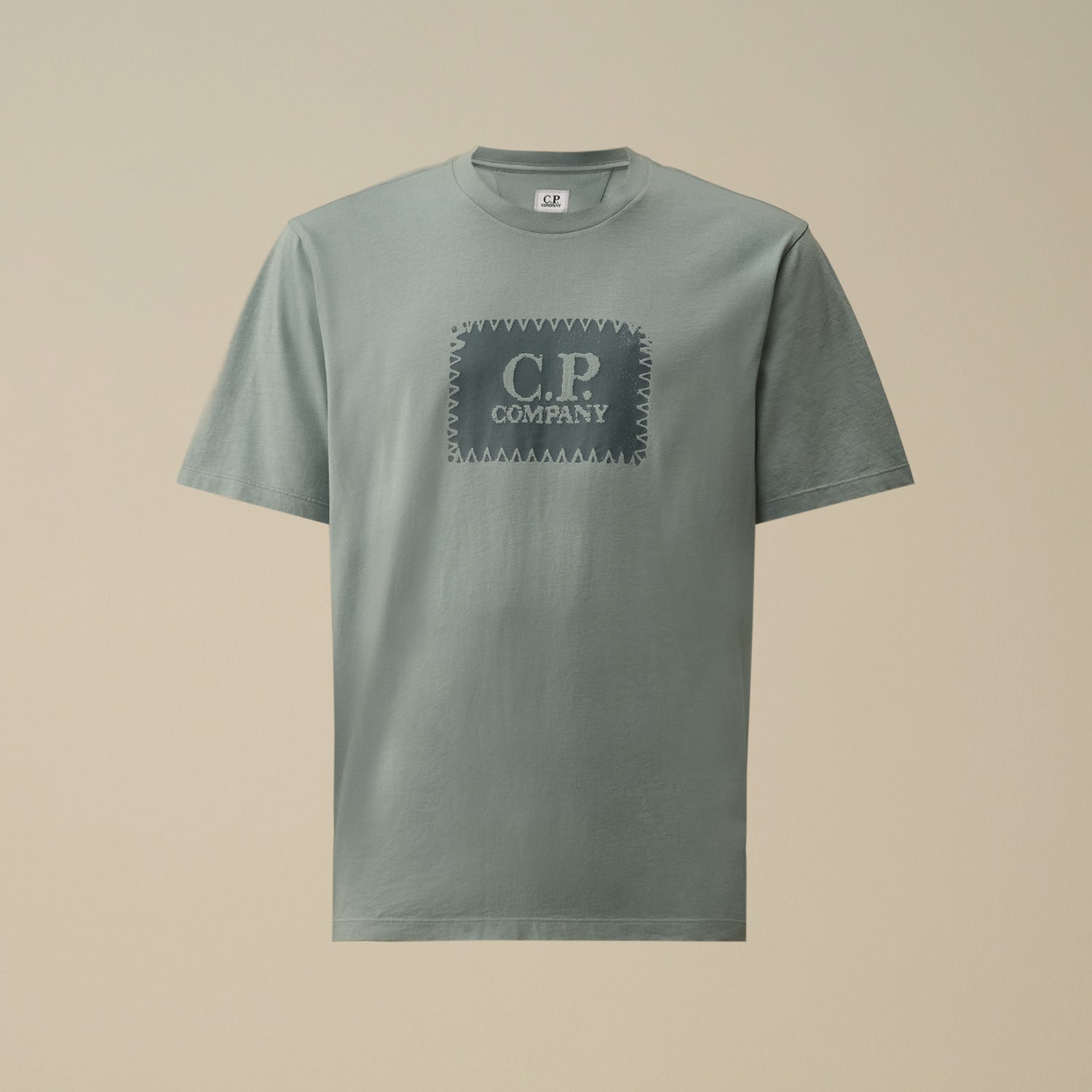 C.P. Company Jersey Short Sleeve Logo Label T-Shirt