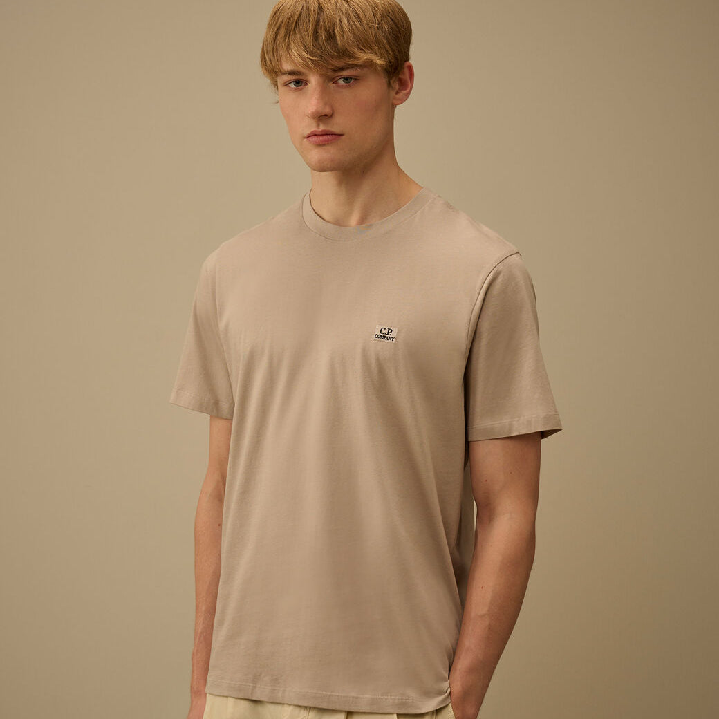 C.P. Company Jersey Short Sleeve Logo Patch T-Shirt