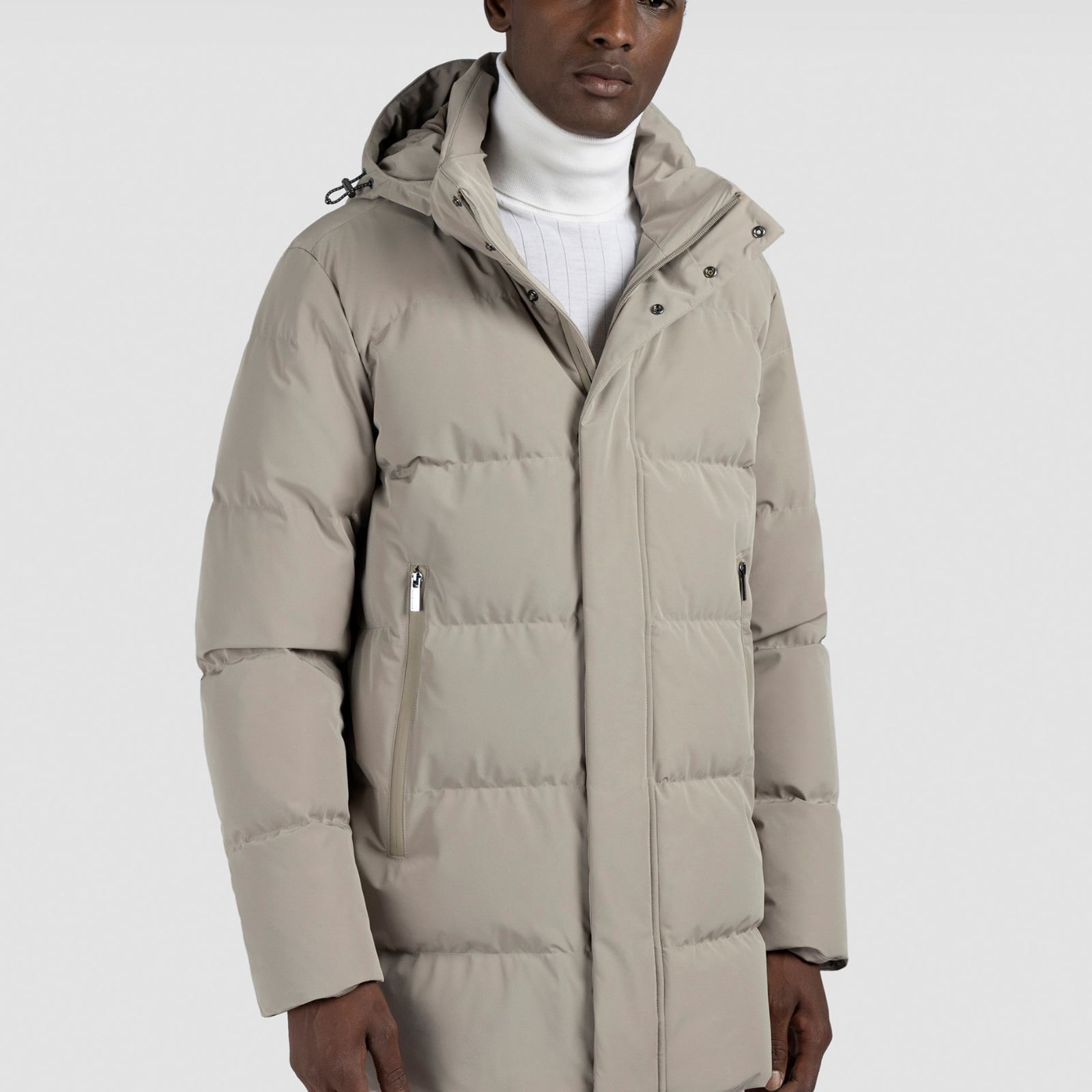 Typhoon Re-4X4 STRETCH Re-Goose Down parka with Shark fin