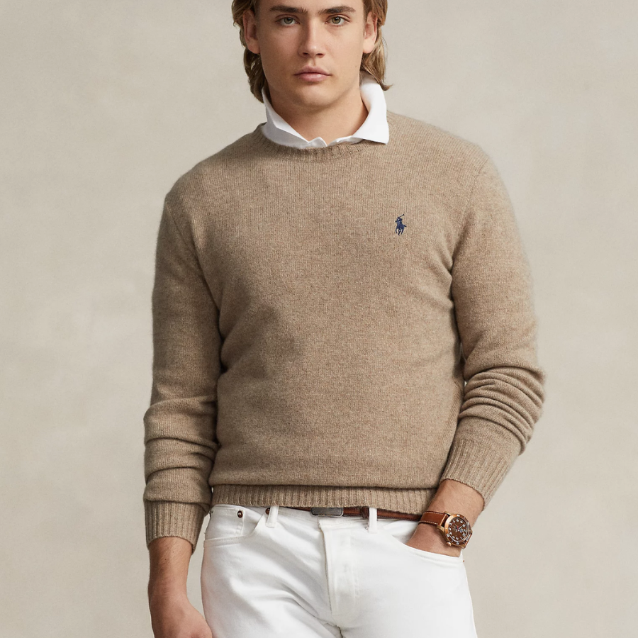 Polo Ralph Lauren Wool-Cashmere Crewneck Jumper