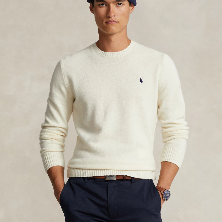 Polo Ralph Lauren Wool-Cashmere Crewneck Jumper