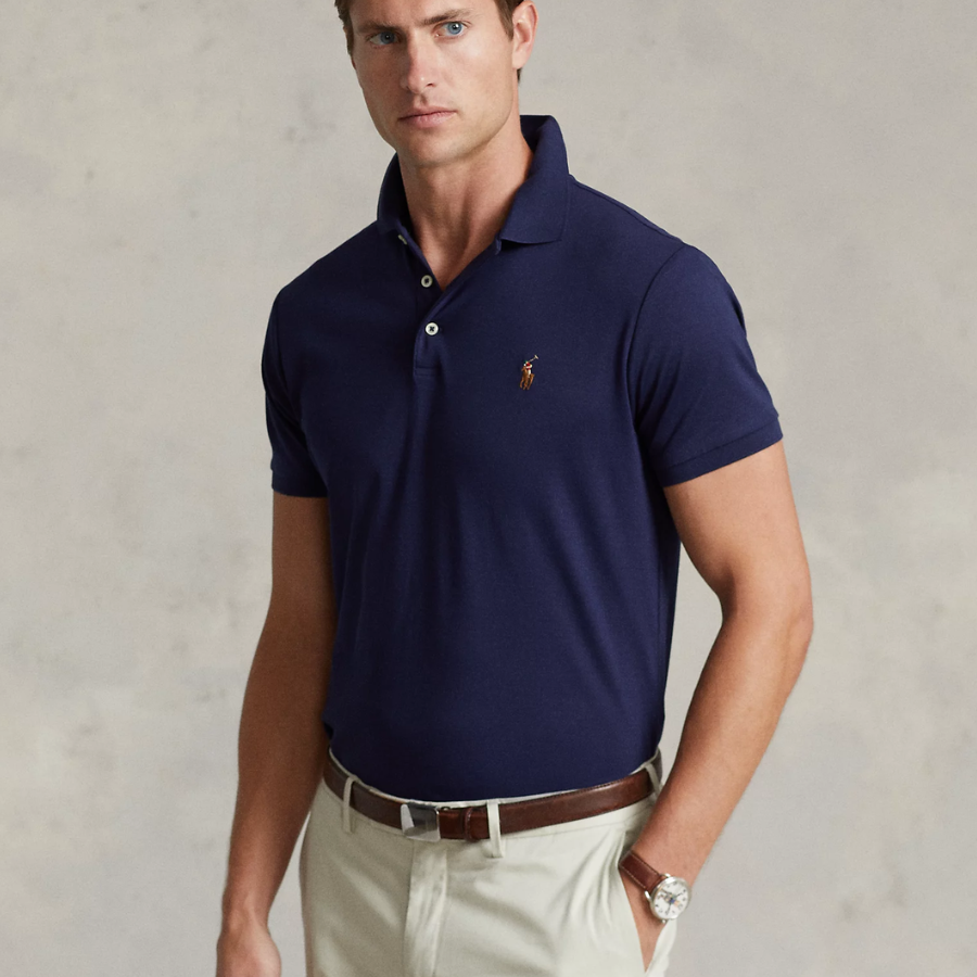 Polo Ralph Lauren Custom Slim Fit Soft Cotton Polo Shirt