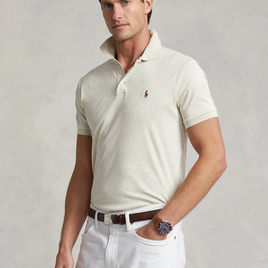 Polo Ralph Lauren Custom Slim Fit Soft Cotton Polo Shirt