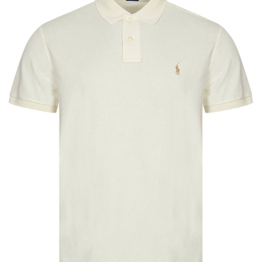 Polo Ralph Lauren Custom Slim Fit Mesh Polo Shirt