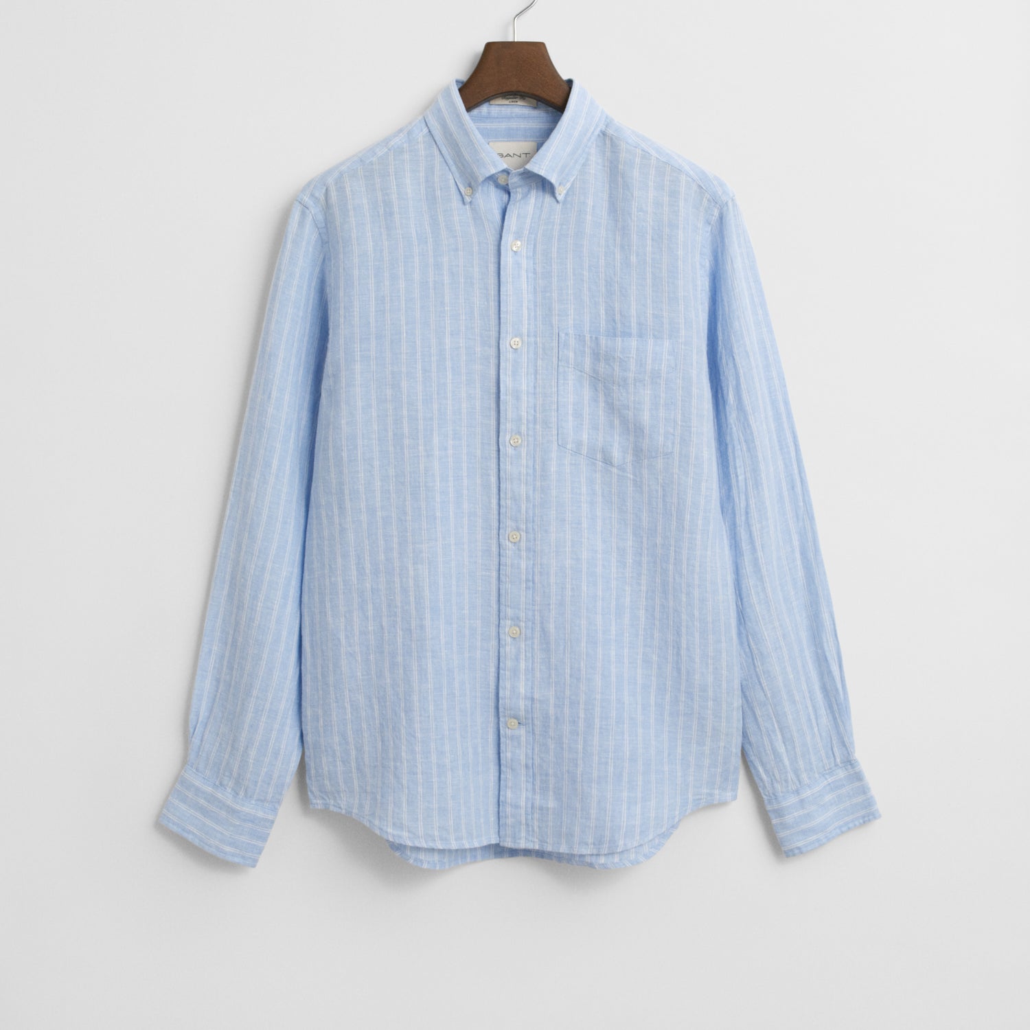 Gant Reg Linen Stripe Shirt