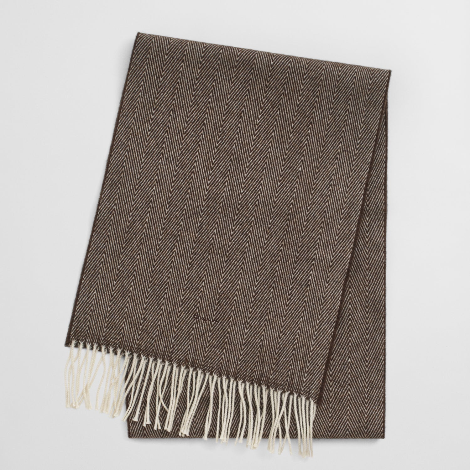 Gant Wool Herringbone Scarf