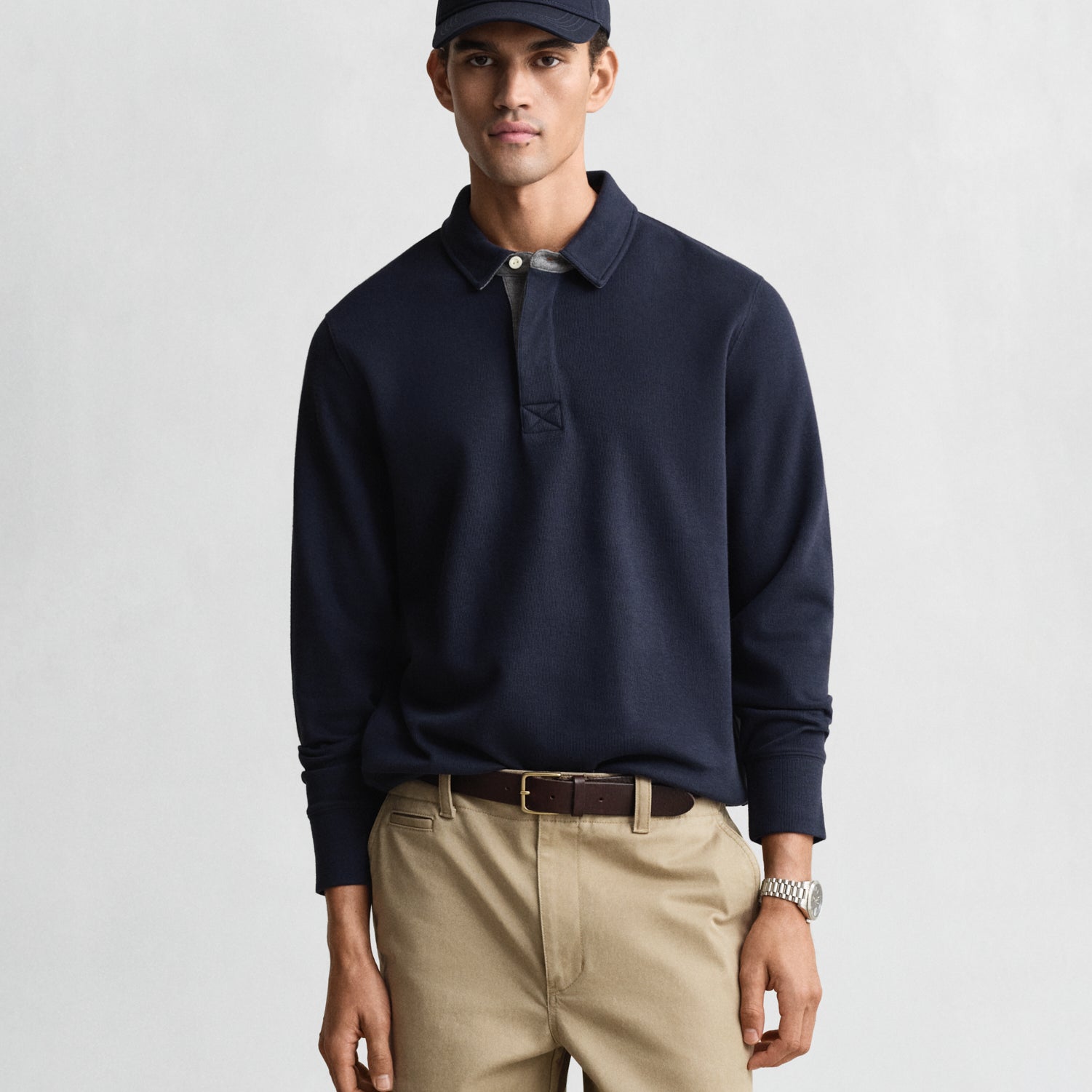 LIGHT SACKER RIB LS POLO
