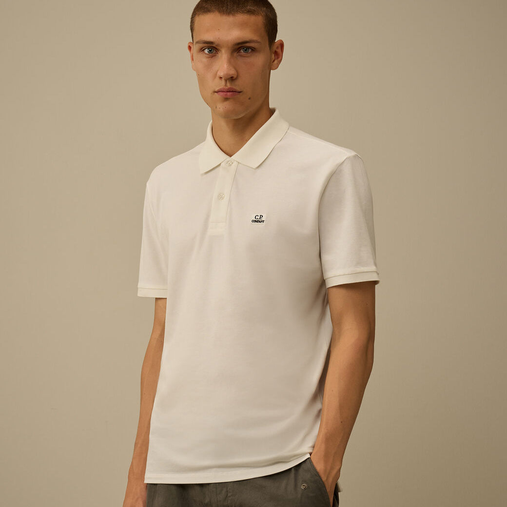 C.P. Company Stretch Piqué Short Sleeve Polo