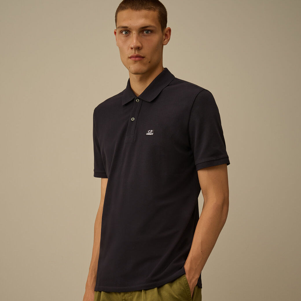 C.P. Company Stretch Piqué Short Sleeve Polo