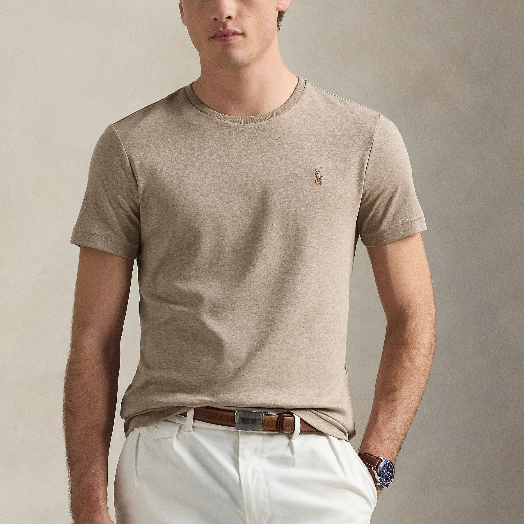 Polo Ralph Lauren Custom Slim Fit Soft Cotton T-Shirt