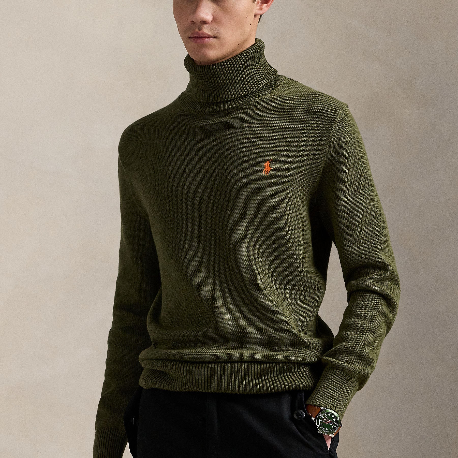 Polo Ralph Lauren Cotton Turtleneck Sweater