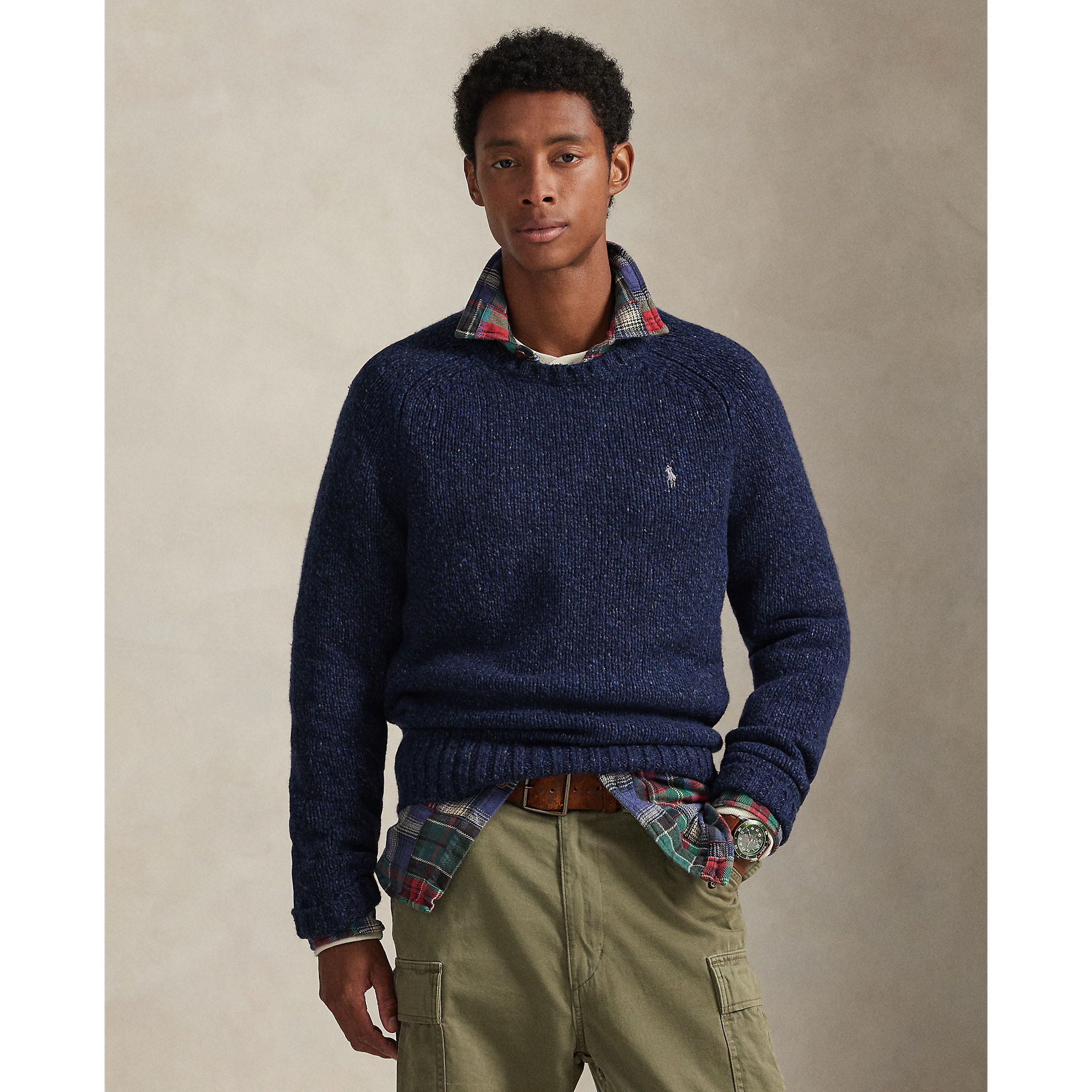 Polo Ralph Lauren Marled Wool-Blend Sweater