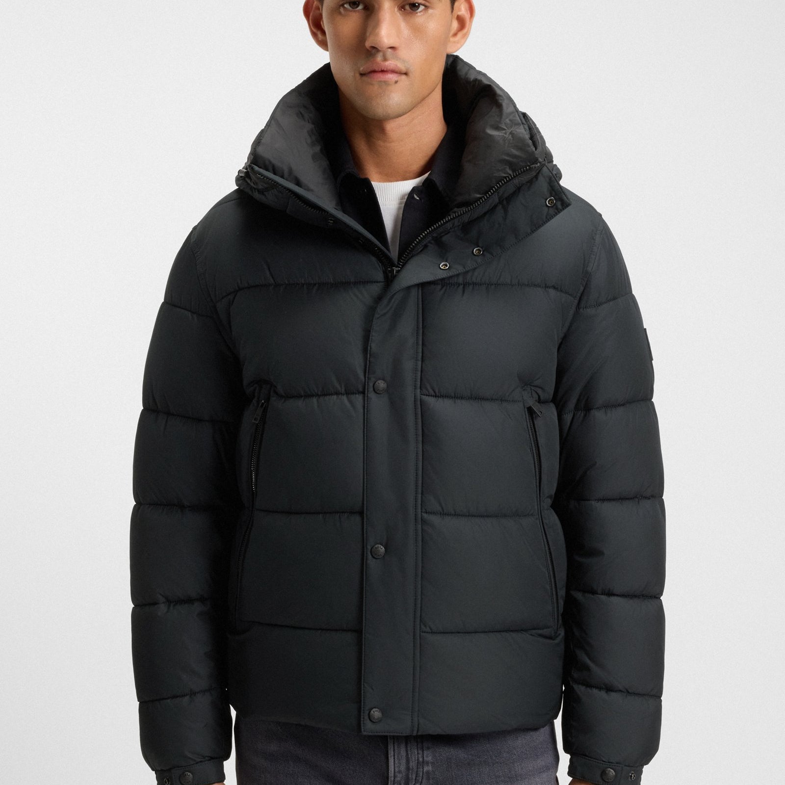 BOSS Regular Fit Water-Repellent Puffer Jacket
