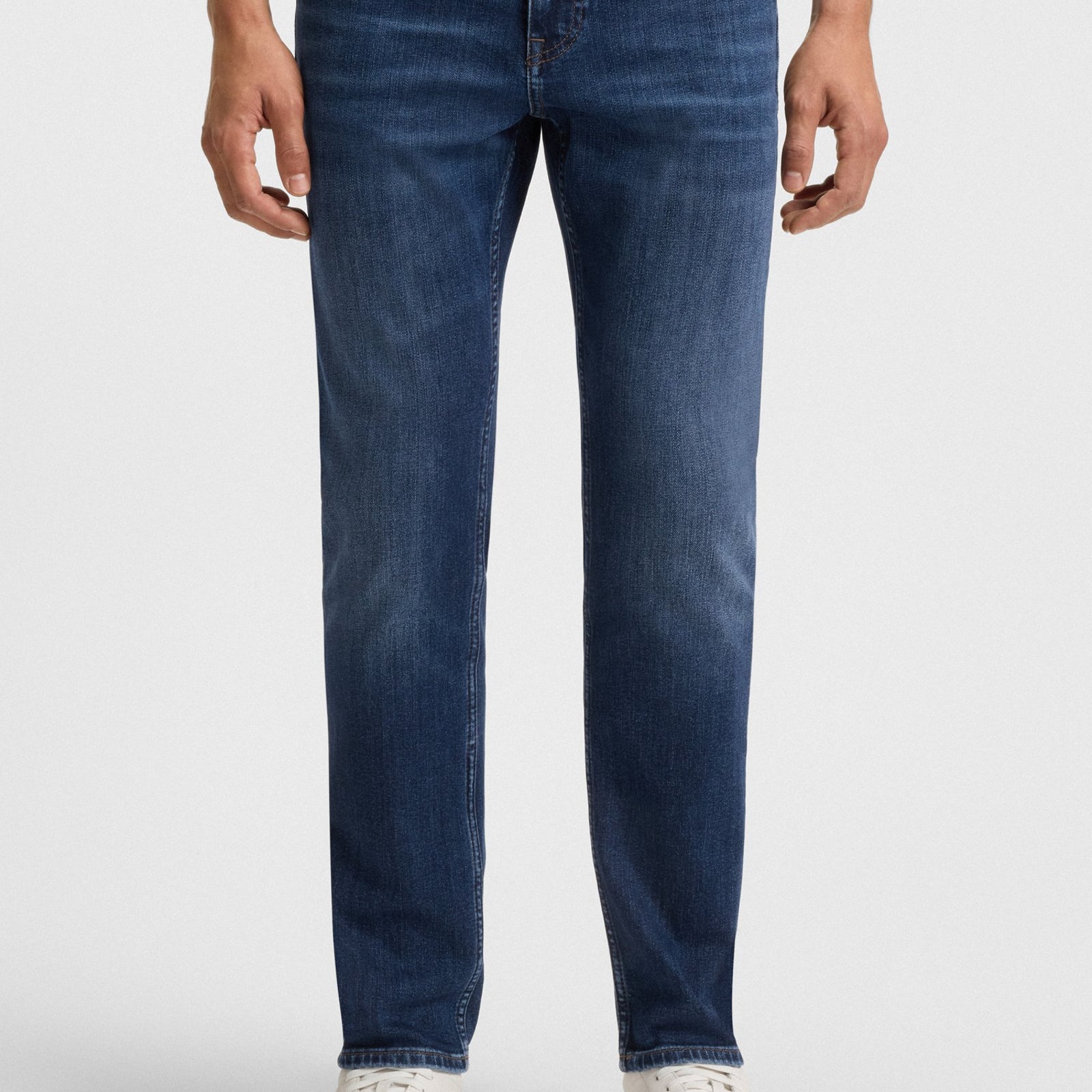 Delaware slim-fit jeans in blue comfort-stretch denim