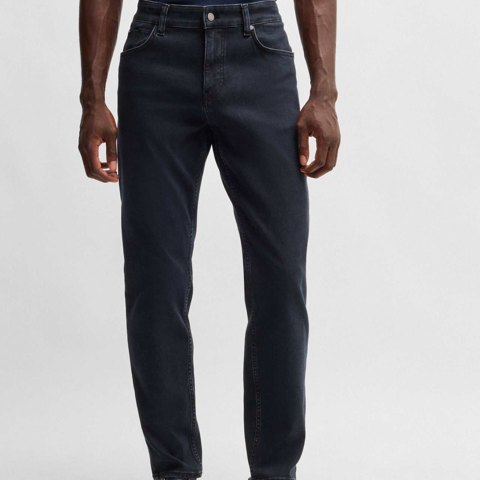 BOSS Maine regular-fit jeans in performance-stretch denim