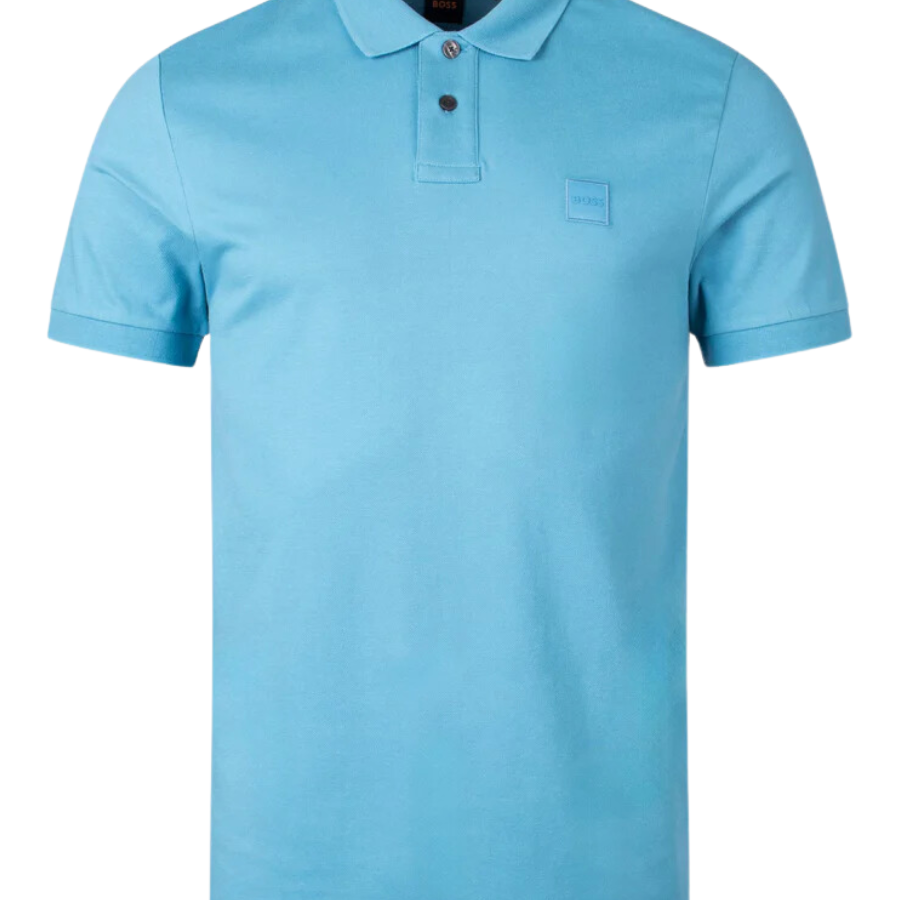 Boss Stretch-Cotton Slim-Fit Polo Shirt With Logo