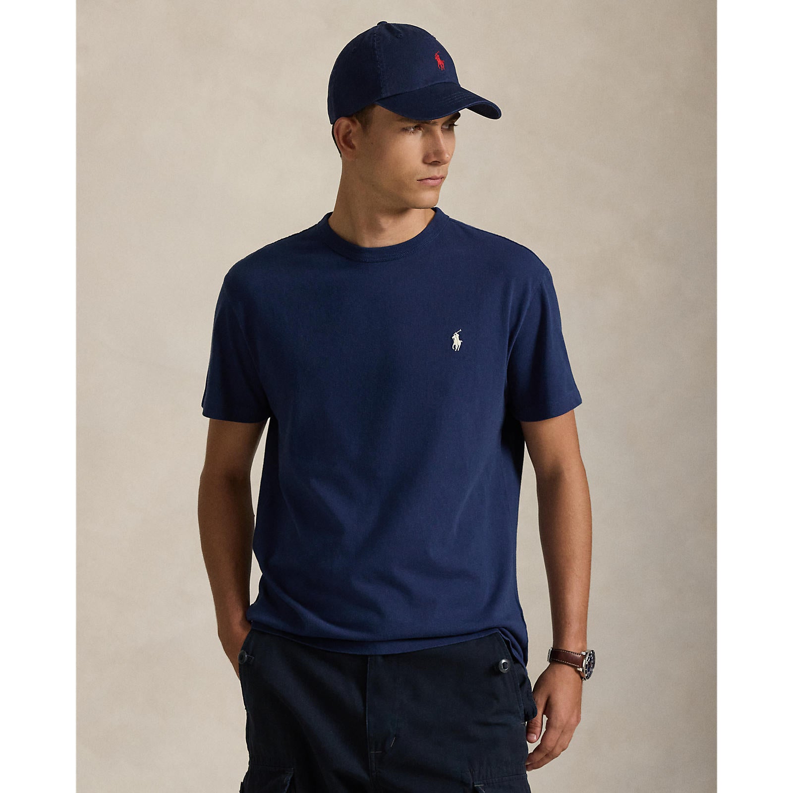 Polo Ralph Lauren Classic Fit Jersey Crewneck T-Shirt