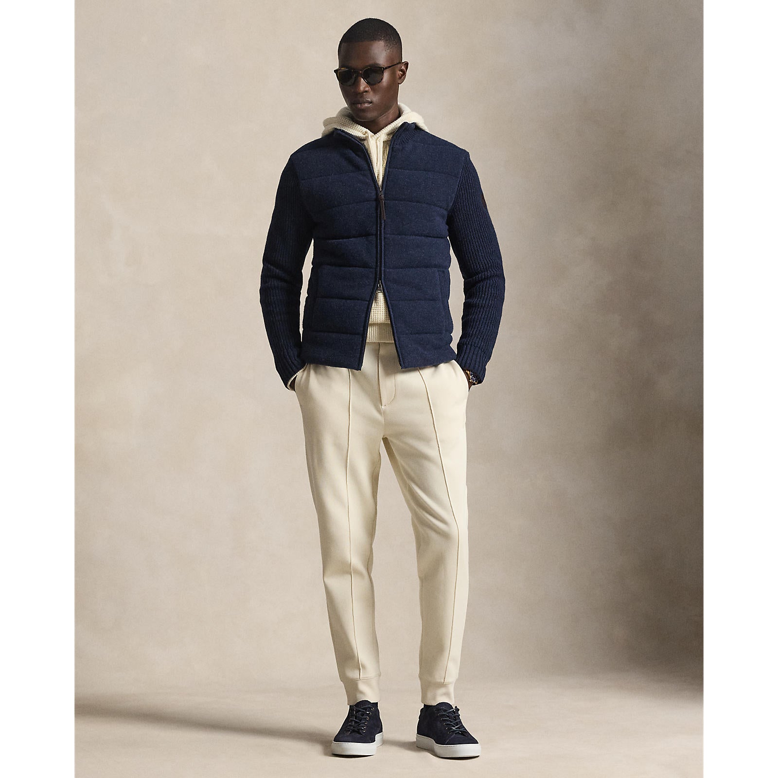 Polo Ralph Lauren Wool-Cashmere Full-Zip Sweater